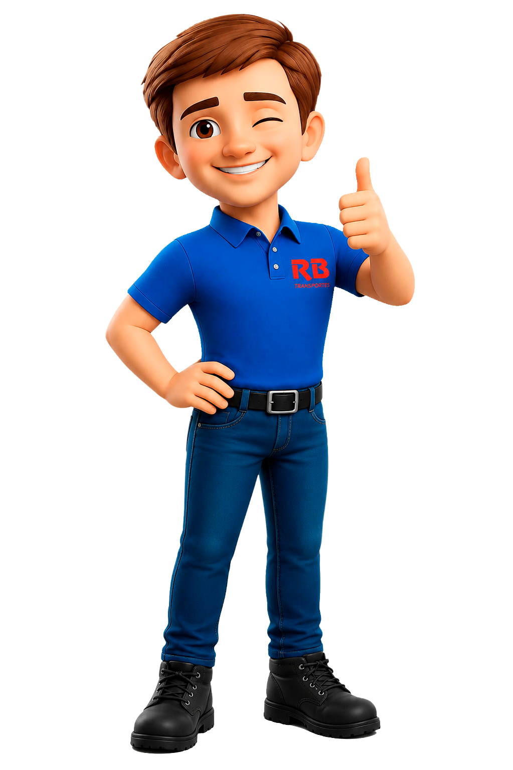 Jorge Carlos — mascote da Transportadora RB